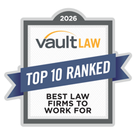 Vault 2026 Best Law Firm to Work For